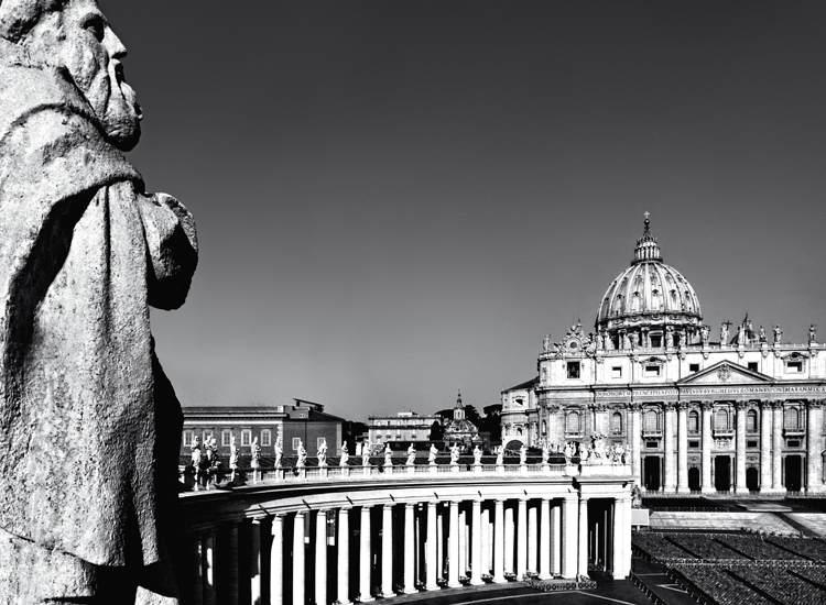 Panoramica di San Pietro.